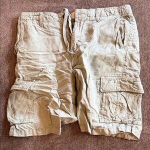 Lucky Brand Men's Light Green Cargo Shorts Size 33